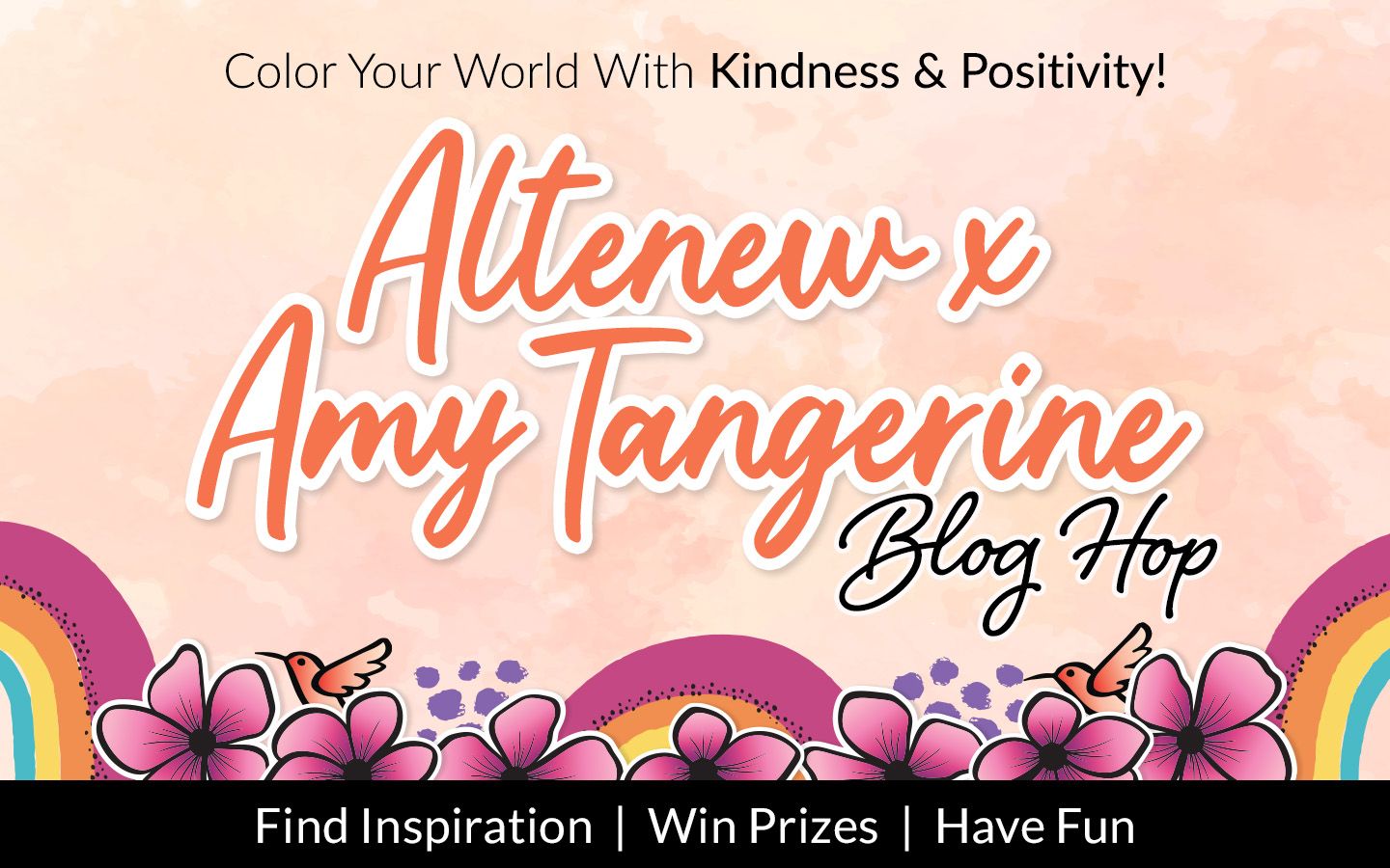 Altenew & Amy Tangerine Release Blog Hop + Giveaway ($300 in Total Prizes)!