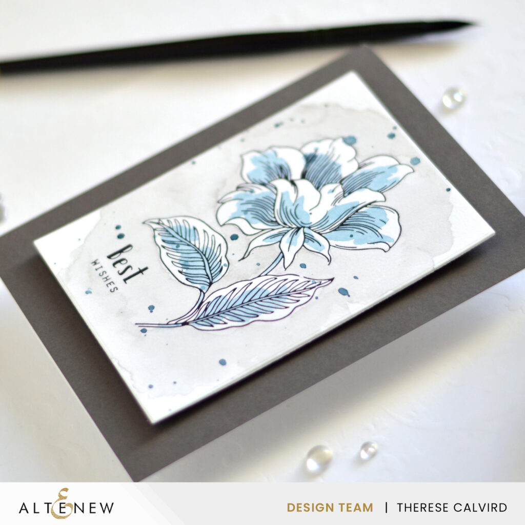 Altenew - Dainty Flower Garden - Artists Watercolors - BetterPress (card video) (7) copy