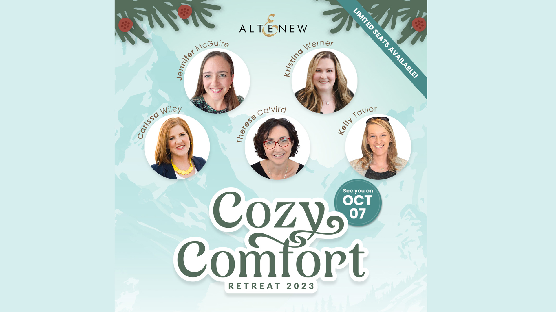 JOIN ME at the Altenew Cozy Comfort Retreat & SAVE!