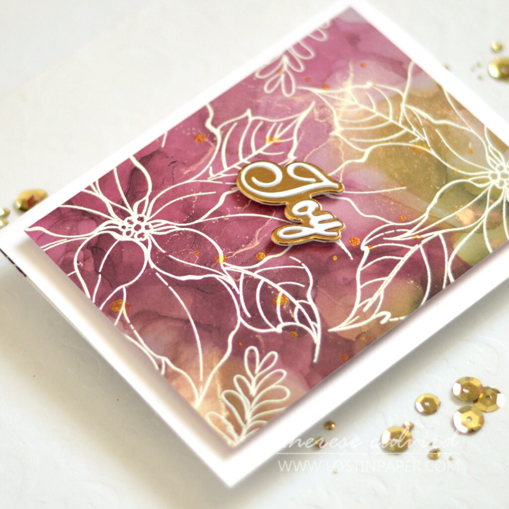 Therese Calvird - Case Me A Christmas Card 2023 - ASD - Festive Poinsettia (card) (1)