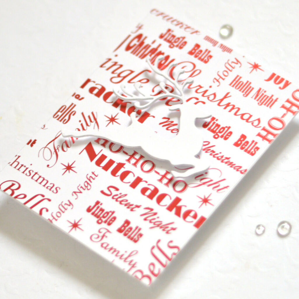 Therese Calvird - Same But Different Christmas Card Series 2023 - Using up Backgrounds (card video) (1)