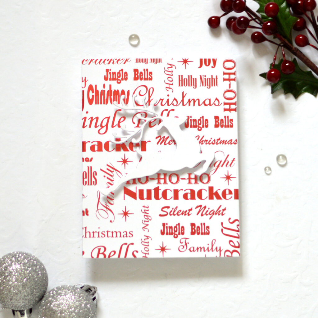 Therese Calvird - Same But Different Christmas Card Series 2023 - Using up Backgrounds (card video) (1)