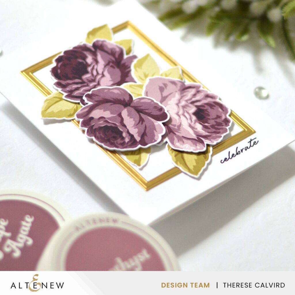 Altenew - Antique Roses - Fine Frames - Sweet Bouquet(cards) (2) copy