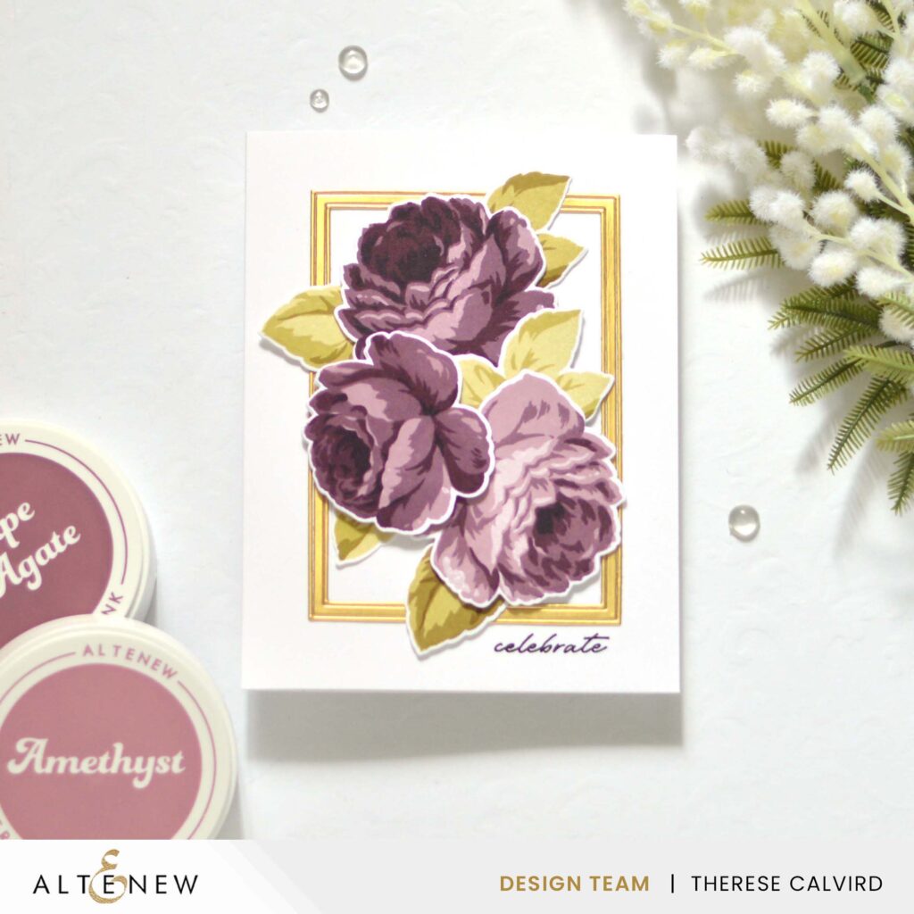 Altenew - Antique Roses - Fine Frames - Sweet Bouquet(cards) (2) copy