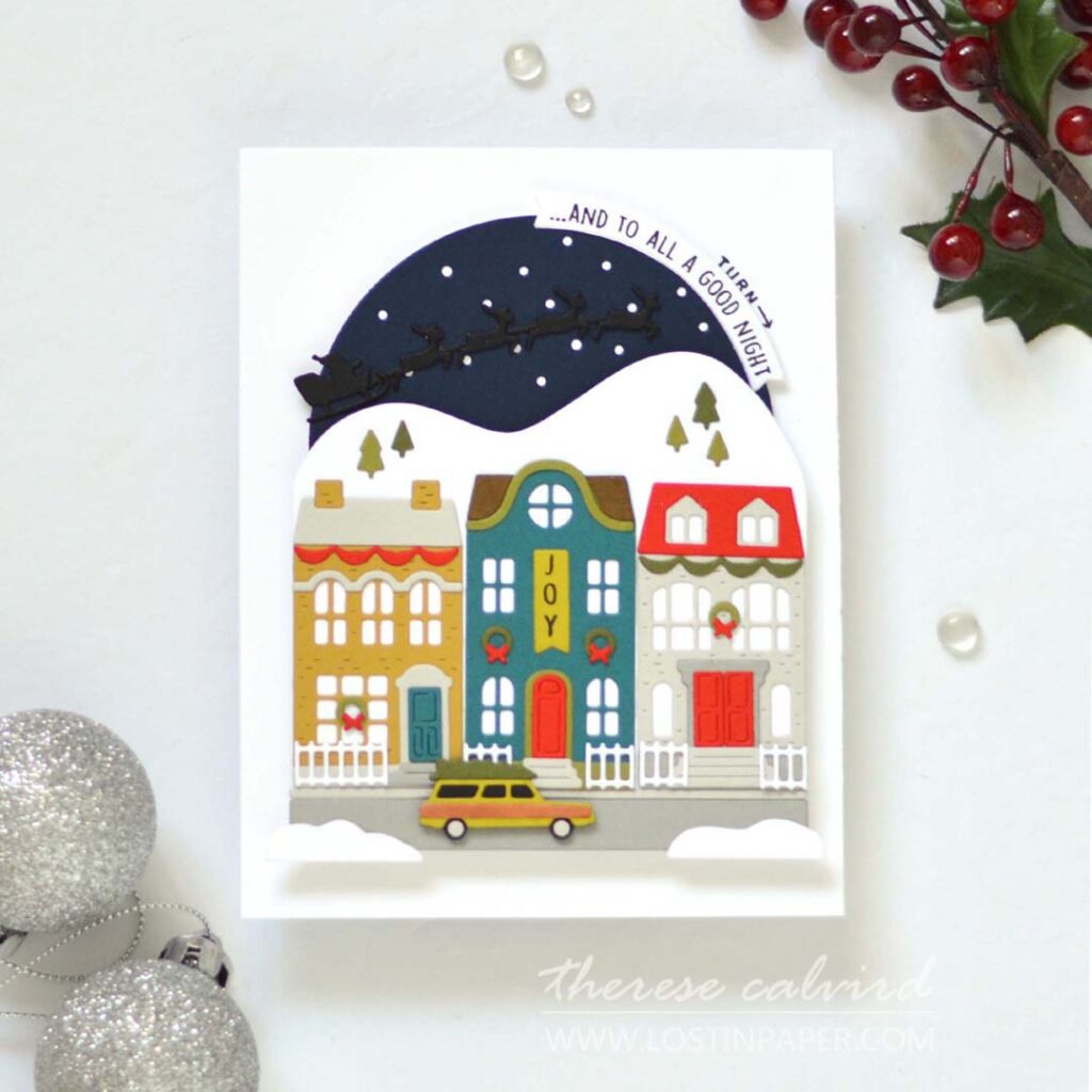 Therese Calvird - Same But Different Christmas Card Series 2023 - Interactive cards (card video) (1)
