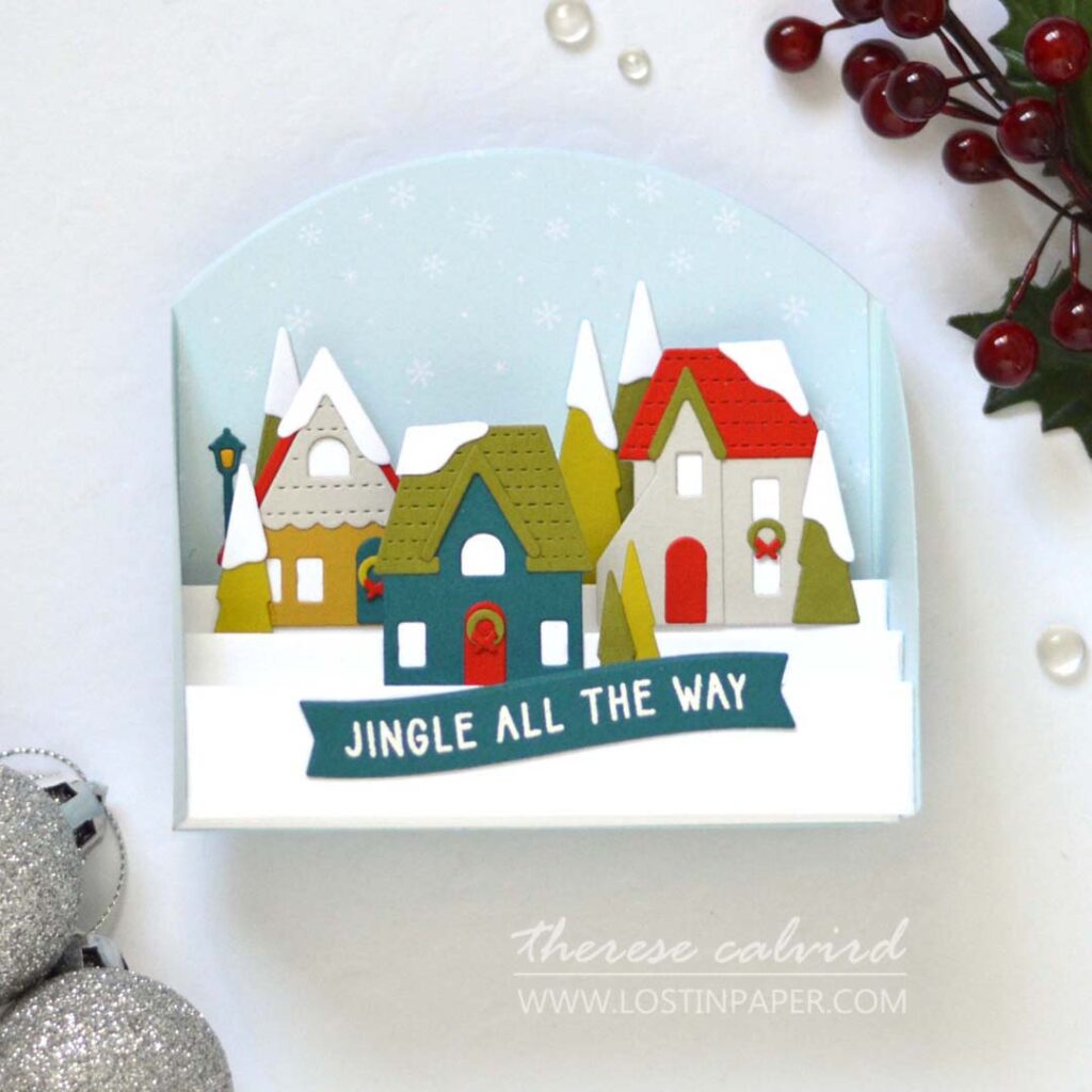 Therese Calvird - Same But Different Christmas Card Series 2023 - Interactive cards (card video) (1)