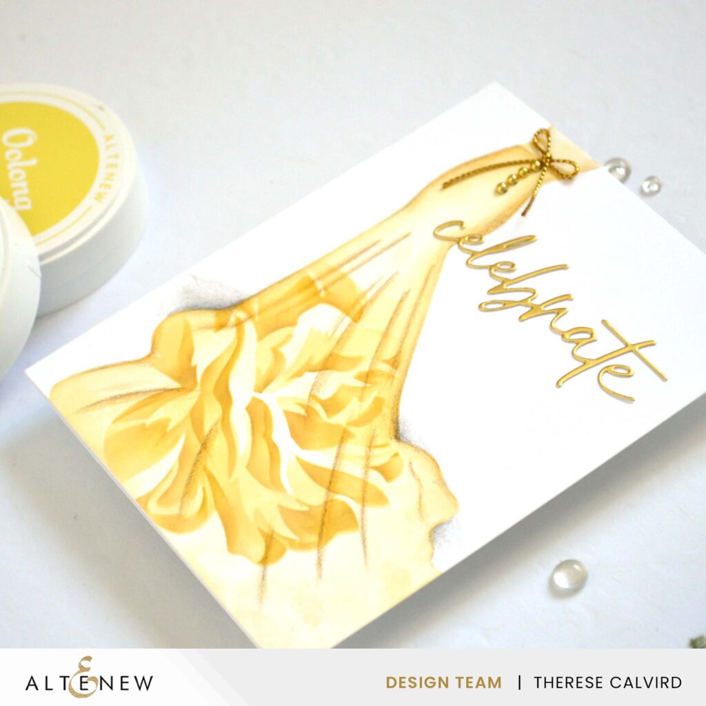 Altenew - Mega Blossom Stencil - Enchanted Beginnings Stencil - Sweet Sentiments (card) (4) copy