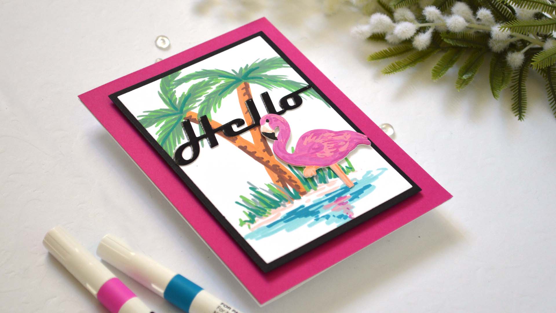 EXCITING New Acrylic Markers & a Cheat Method – IG Hop & Giveaway!