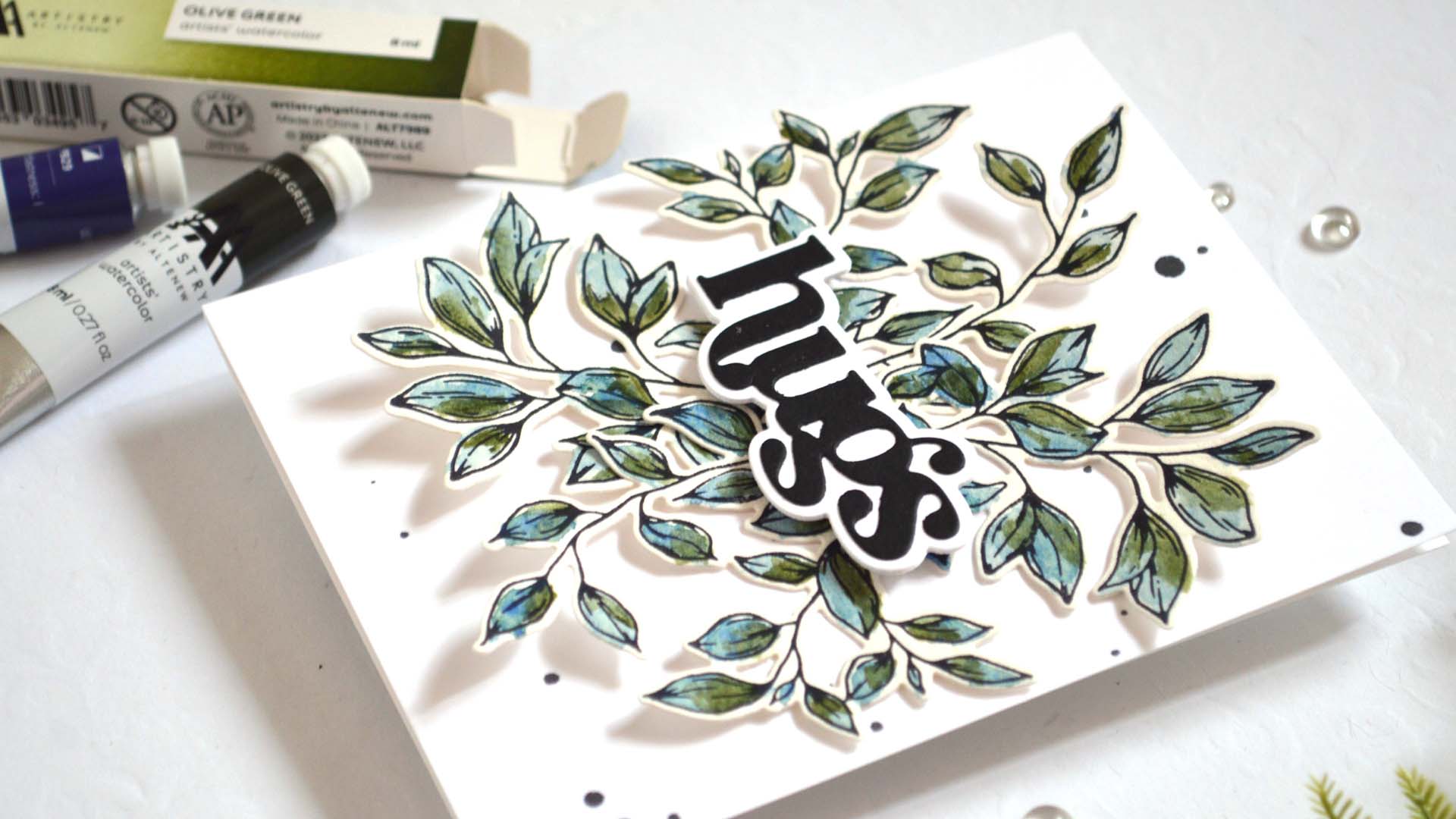 Alcohol Marker CHALLENGE 2 New Sets! Celebrating a New Altenew Blog Hop + Giveaway!