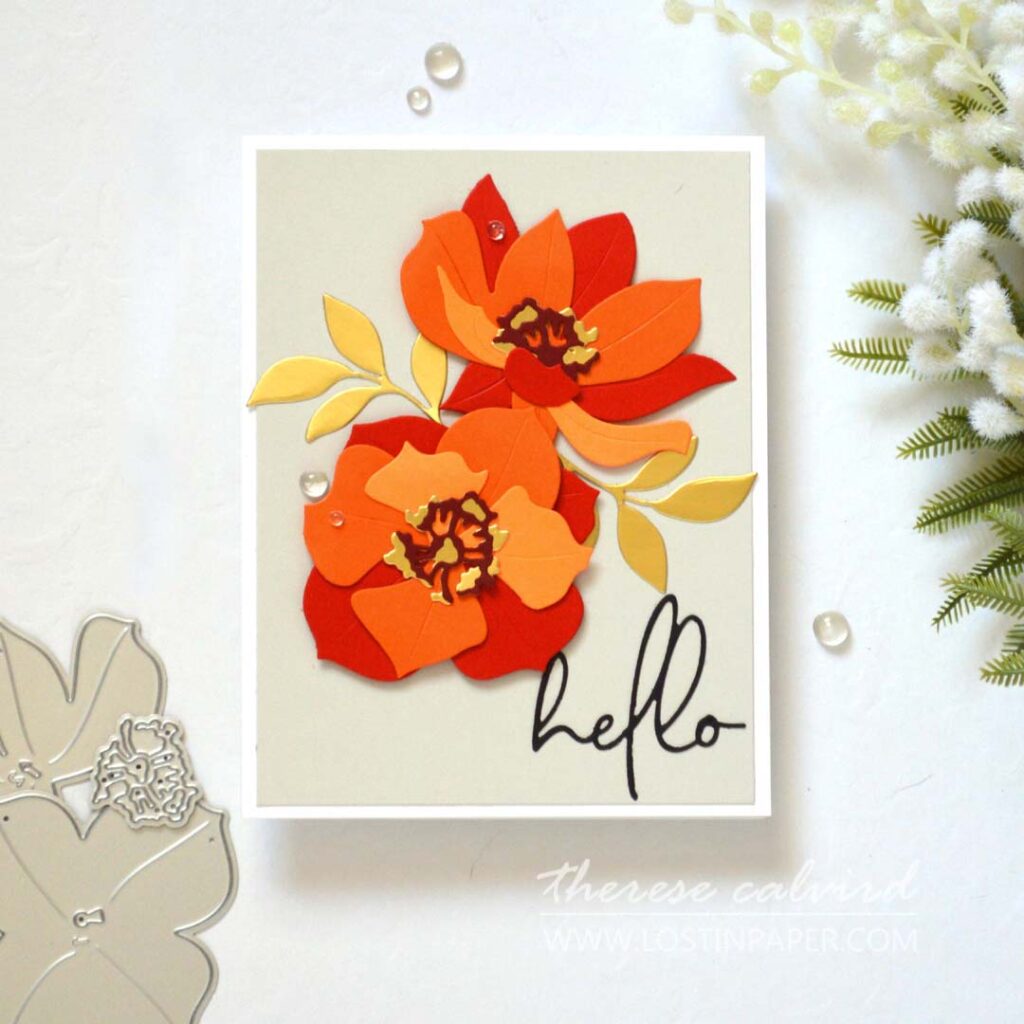 Therese Calvird - Lostinpaper - Color Challenge - Altenew - LIVE (card video) (6)
