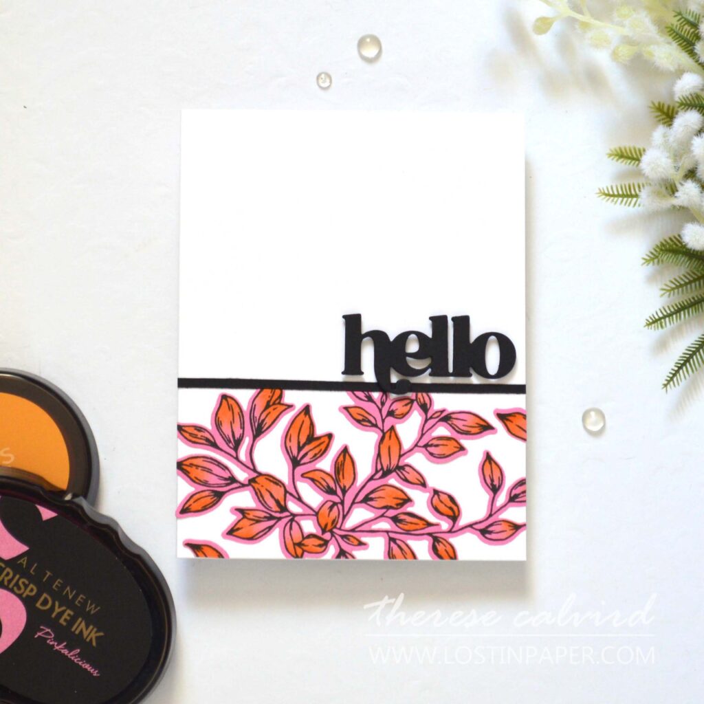 Altenew - Rustling Leaves - Timeless Sentiments - Take 2 With Therese (card video) (4)