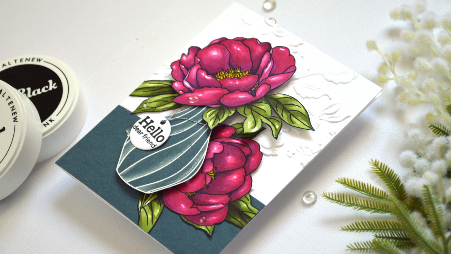 FUN FLoral Card Idea: Let’s Create a Still Life!
