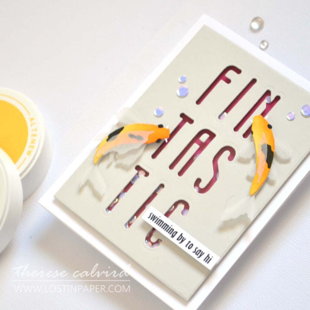 Therese Calvird - Lostinpaper - Same But Different - Alphabet Die Hacks (card making video) (1)