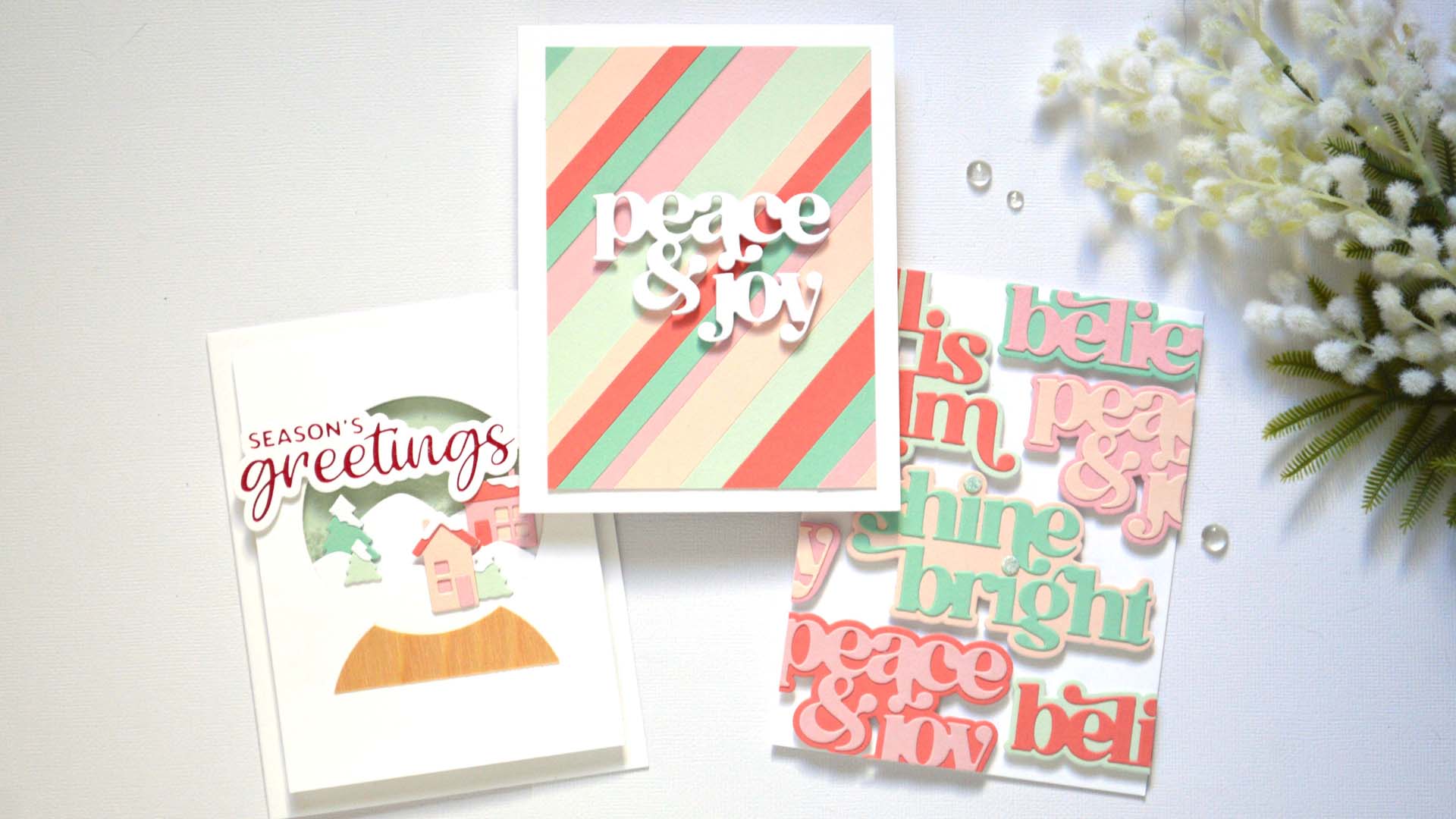How to Use BIG Greetings on Cards 3 WAYS!