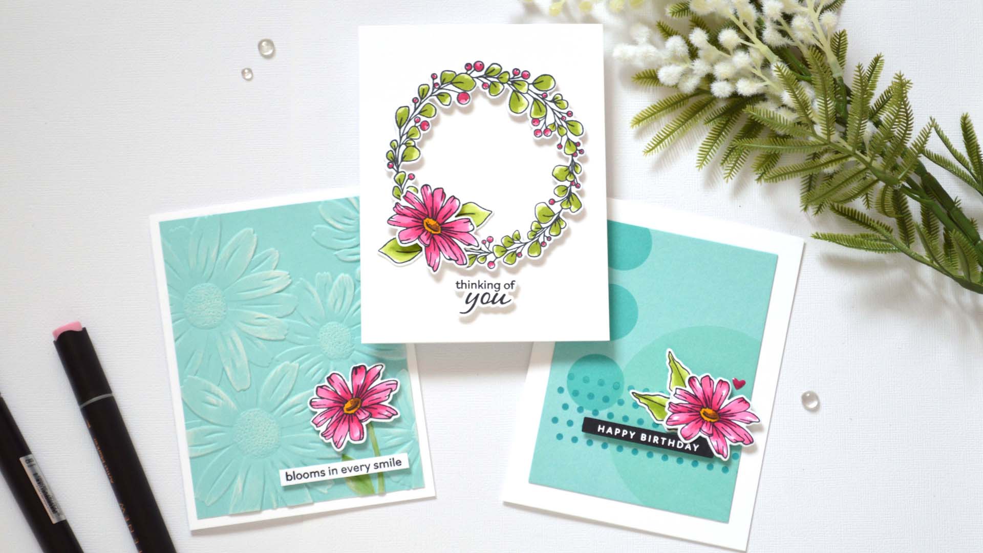 3 EASY Single Daisy Card Ideas!