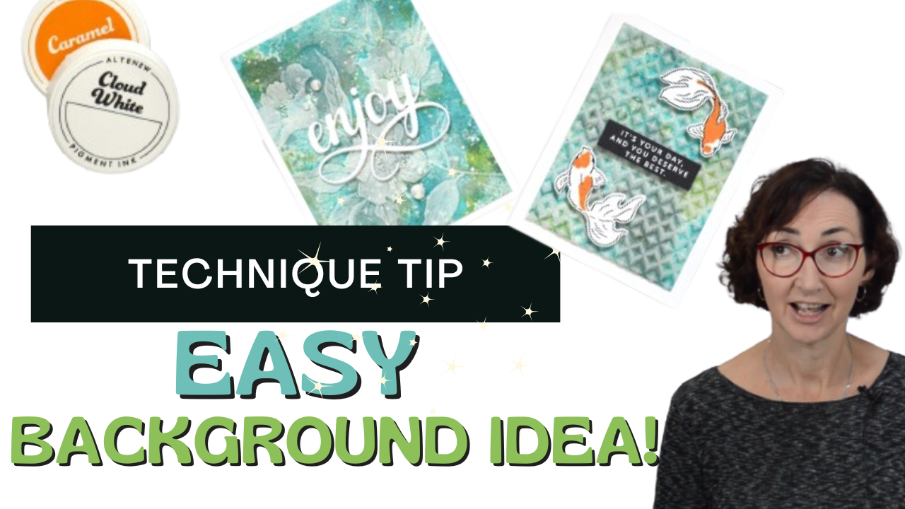 EASY Mind-Blowing Embossing Folder Technique to Try NOW (+ Video)!