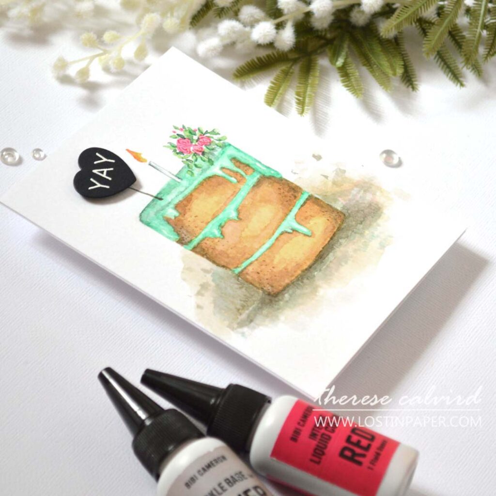 Therese Calvird - Bibi Cameron - Retro Brights Intense Liquid Colors - Sparkle Base - A,Bibi,Cs (card video) (1)
