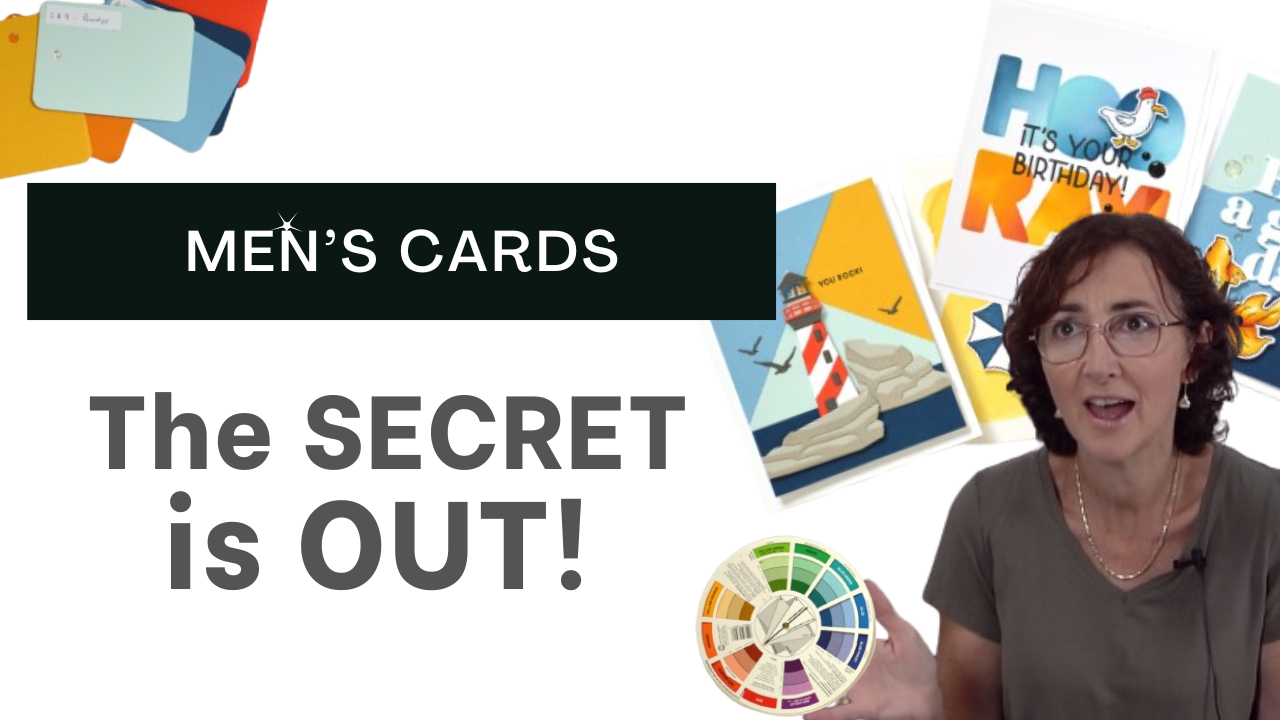 Discover the SECRET to AMAZING Color Combos for Men’s Cards (+ Video)!