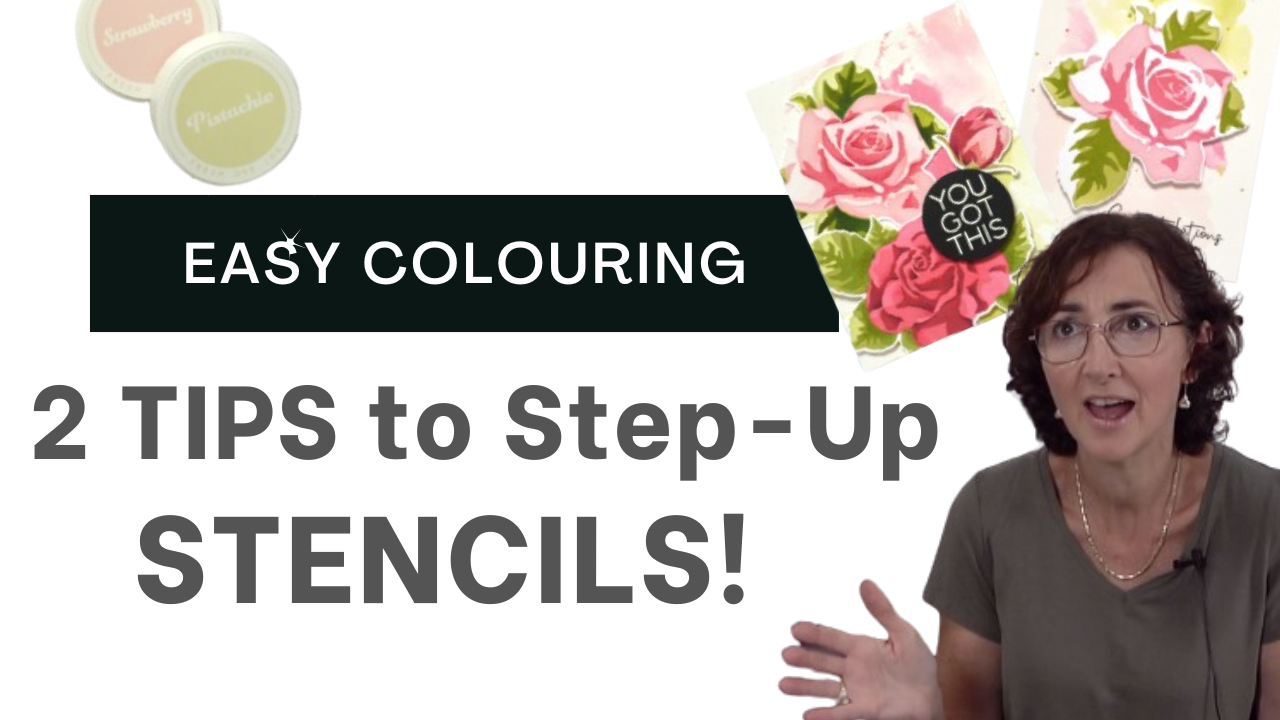 Step-Up Your Layered STENCILS with These 2 Tricks! (+ Video)