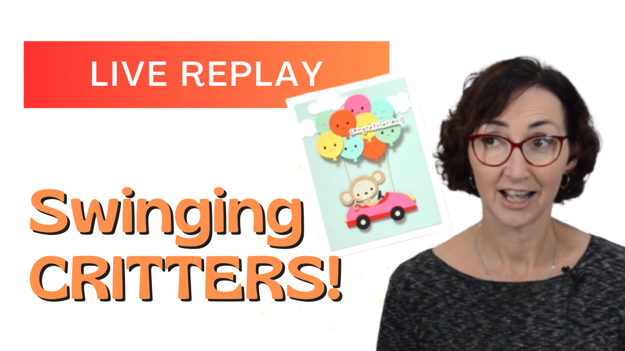 A FUN Interactive Critter Card – LIVE Card Making Video!
