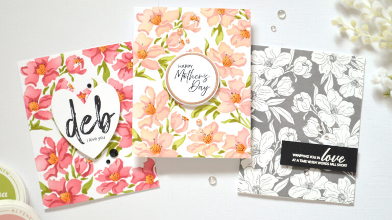 Therese Calvird - Floral Cards for All Occasions - Alex Syberia Designs (Live Card Video) (11)