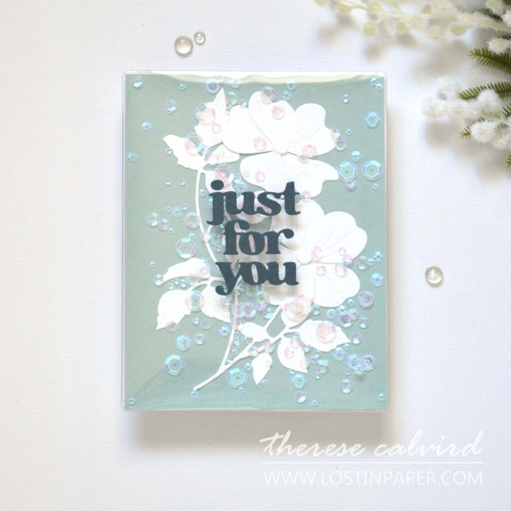 Altenew - Prairie Roses - Versatile Greetings 3 Die - Stellar Sequins - Clear Iridescent (cards) (8)