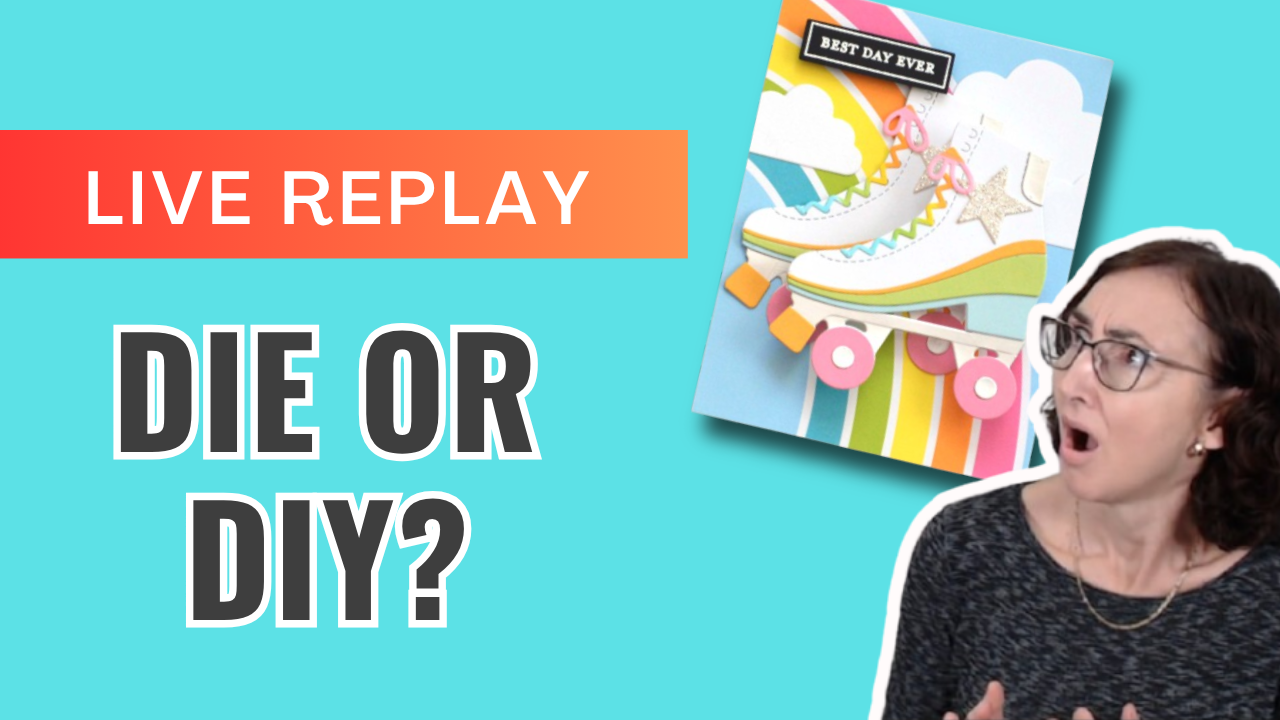 How to Create a Pop-Up Roller Skate Birthday Card: DIY Tips & LIVE Video Tutorial