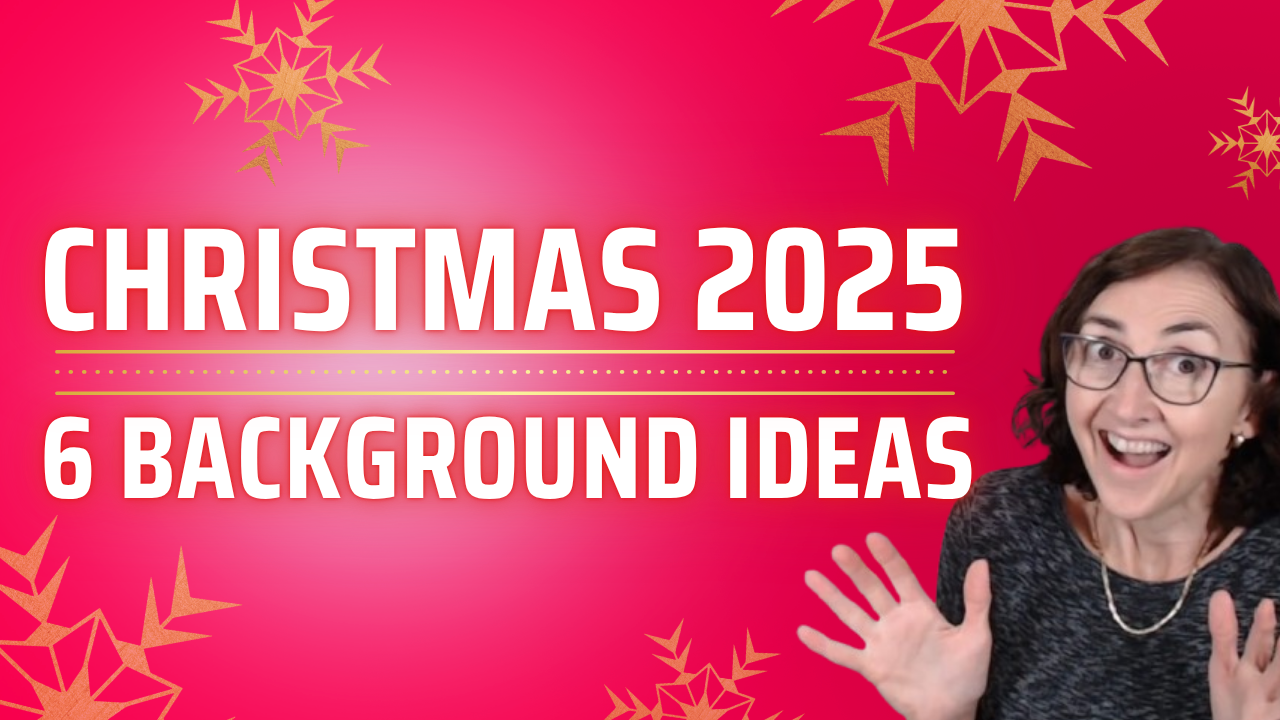 Same But Different Christmas Cards 2025 | 6 Creative Ways to Use One Background Plate + Video!