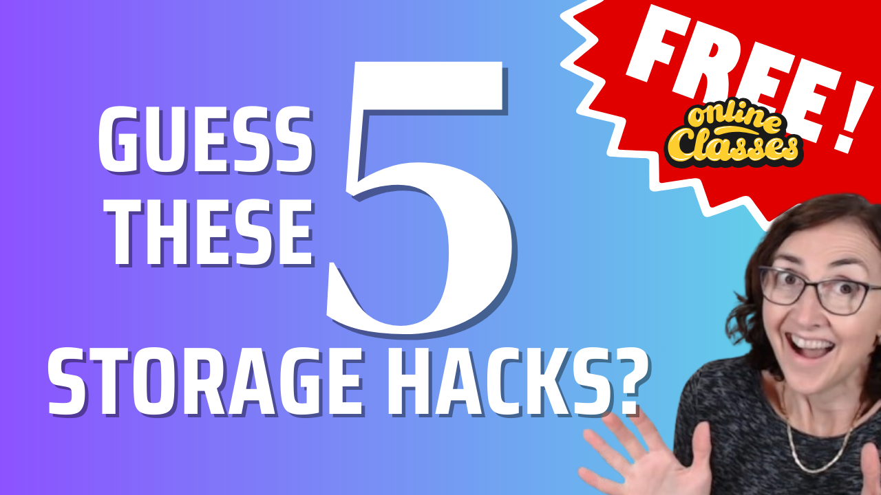 5 Clever Ways to Maximise Storage in Your Crafty Space | FREE Class!