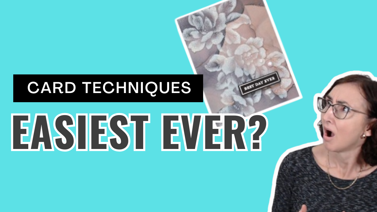 Is This The Easiest Embossing Folder Technique Ever Video