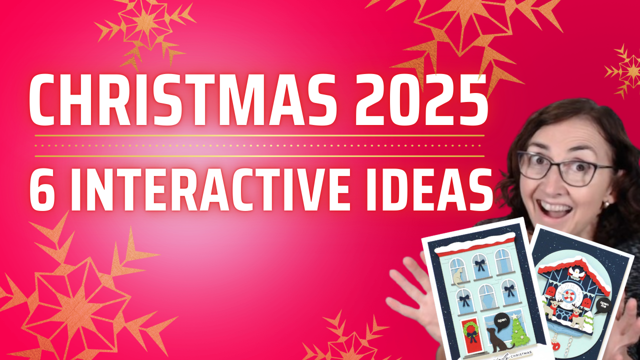 6 Interactive Christmas Card Ideas Using Die Cuts | Same But Different Series 2025 + Video