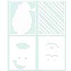 Jolly St Nick Stencils