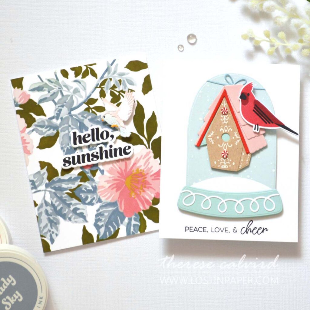 die-cut-bird-floral-card-gingerbread-birdhouse-card-therese-calvird