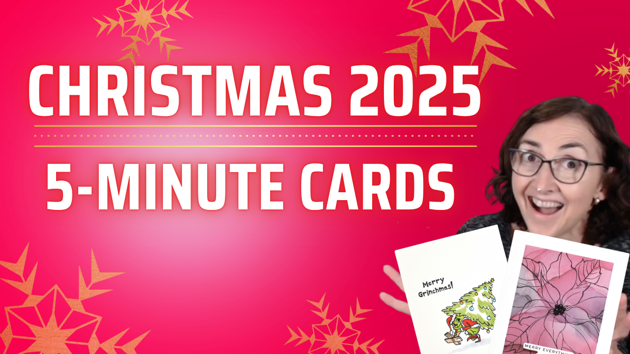 5-Minute Christmas Card Ideas – Quick, Clever & Stash-Friendly! (Same But Different Series 2025 + Video)
