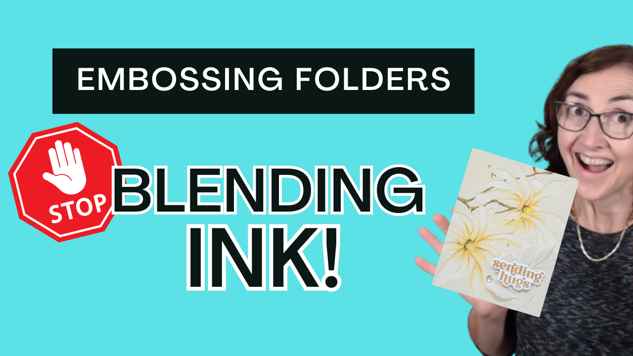 Same But Different: Debossed Embossing Folder Pencil Technique (+ Video Tutorial)