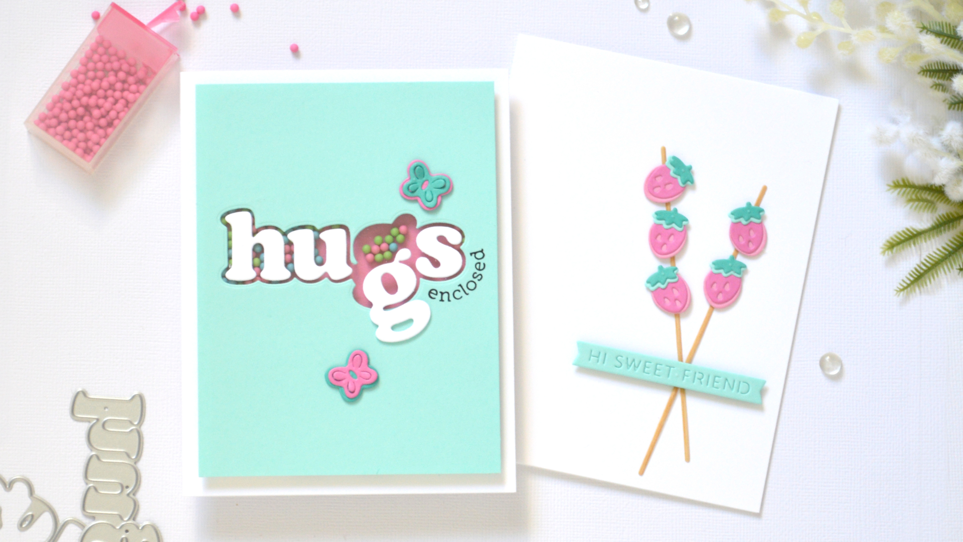 Clean & Simple Die Cut Cards (Sweet and Easy Ideas!)