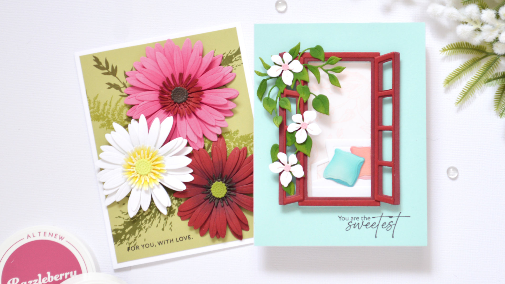 Altering Dies for Cardmaking: 2 Creative Card Ideas | Altenew July Blog Hop + Giveaway!